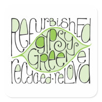 Gypsy Green Sticker