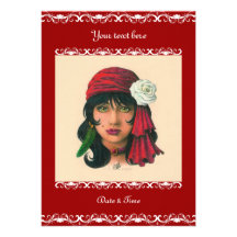 Gypsy II Custom Invitation