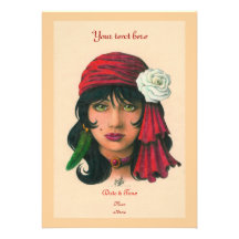 Gypsy II Custom Invites