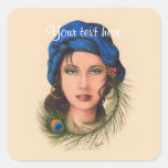 Gypsy Square Stickers