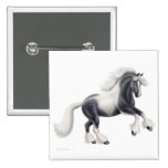 Gypsy Vanner Cob Horse Pin