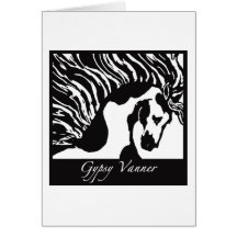 Gypsy Vanner Greeting Cards