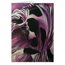 GYPSY VANNER HORSE CARD