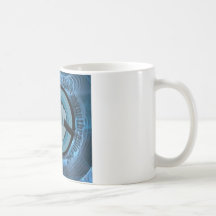 Gyre bleu éternel tasse à café