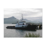 Gyrfalcon Tugboat in Dutch Harbor, AK Postcard