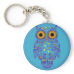H00t Owl Blues Keychain