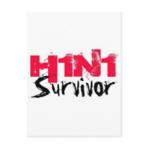 H1N1 Survivor Gear Postcards