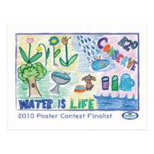 H2O Conserve Post Cards