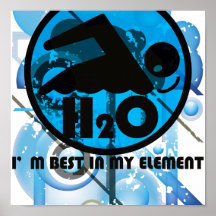 H2O_SWIMMER POSTERS