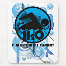 H2O_SWIMMER TAPIS DE SOURIS