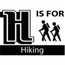 H Is For Hiking Photo Sculpture