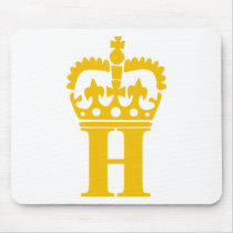 H - Letter - Name Mouse Mat