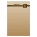 H – Superb Customizable Monogram Stationery