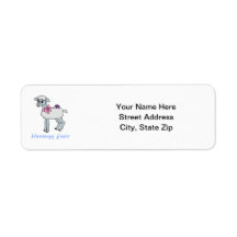 Haaaaapy Easter Return Address Label