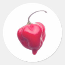 habanero round sticker