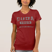 Habillement 1969 de Cuda T-shirt