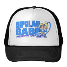 Habillement bipolaire de bébé casquettes