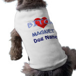 Habillement d'animal familier d'aimant de chien d' tee-shirts pour chien