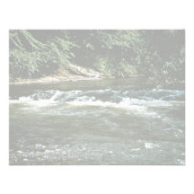 Habitat de rivière invitations personnalisées