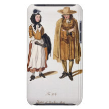 Habits of Quakers, 1675 (coloured engraving) iPod Touch Case