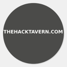 Hack Tavern Dot Com Sticker