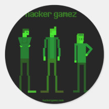 Hacker Gamez Logo Sticker
