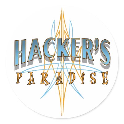 Hacker's Paradise Stickers by hackersparadise