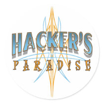 Hacker's Paradise Stickers
