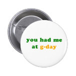 had me at g-day! pins