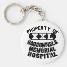 Haddonfield Memorial Hospital Products Keychain
