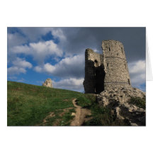 Hadleigh Castle, Essex, England, U.K. Greeting Cards
