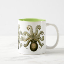 Haeckel Octopus Mugs