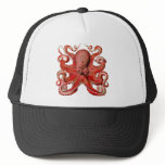 Haeckel Octopus Red Hats
