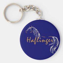 Haflinger Horse Keychain