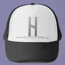 Hagalaz Rune grey hats