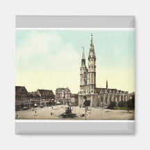 Hagenmarkt, Brunswick (i.e.,Braunschweig), Germany Fridge Magnets