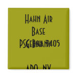 Hahn AB Customizable PO Box Magnet