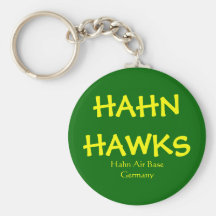 Hahn Hawks Keychain