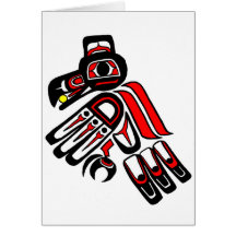 haida 2009 de corbeau cartes de vœux