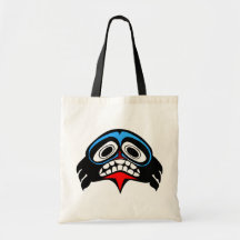 Haida Art Canvas Bag