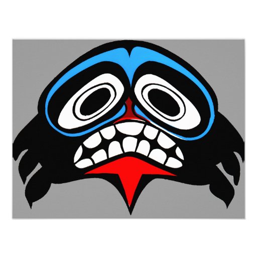 Haida Art Custom Invitation