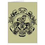 Haida Art - Nativive American Haidia Design Card