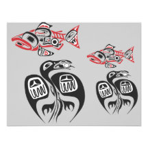 Haida Art Personalized Announcements