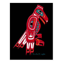 HAIDA EAGLE POSTCARD COLLECTION