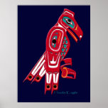 HAIDA EAGLE POSTER