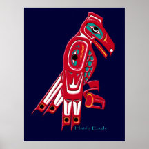 HAIDA EAGLE POSTERS