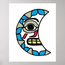 Haida Half Moon Poster