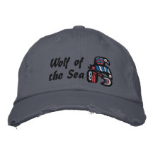 Haida killer whale baseball cap