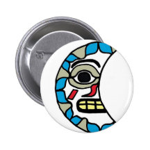 haida moon pinback buttons
