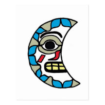 haida moon post cards